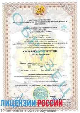Образец сертификата соответствия Топки Сертификат OHSAS 18001